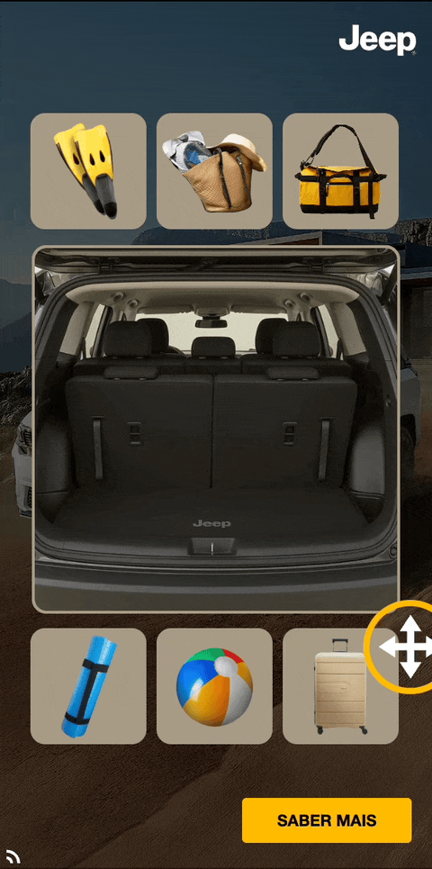 Banner z bagaznikiem